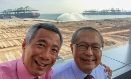 Singapore’s premier opens new Pasir Panjang container terminal expansion
