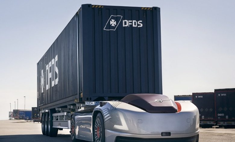 DFDS and Volvo trial autonomous trucking solution to