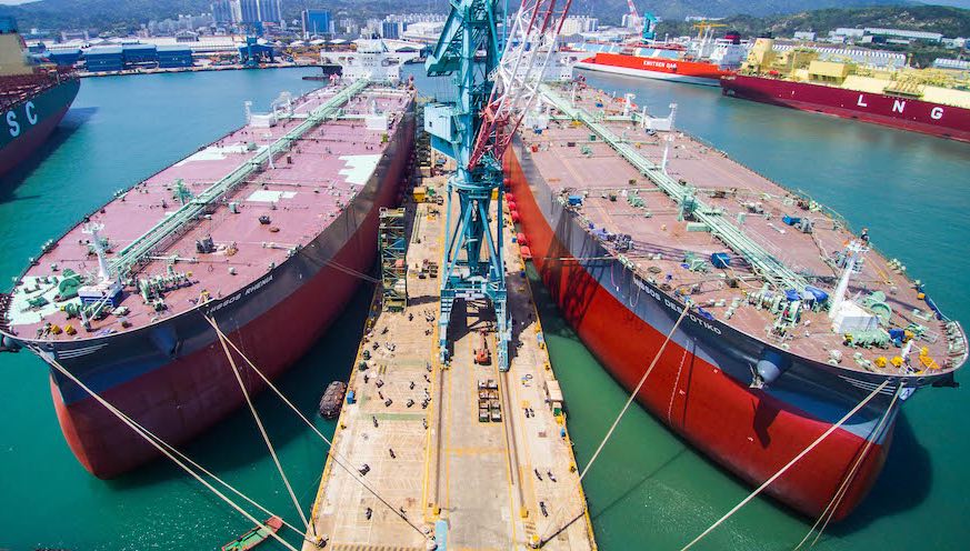 Crude tanker orders hit record high
