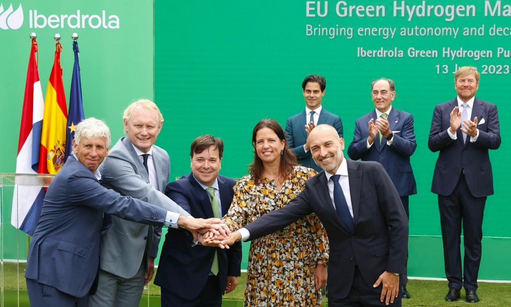 Iberdrola bouwt waterstofcorridor voor Nederland