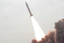 Houthi Hatem 2 type hypersonic ballistic missile