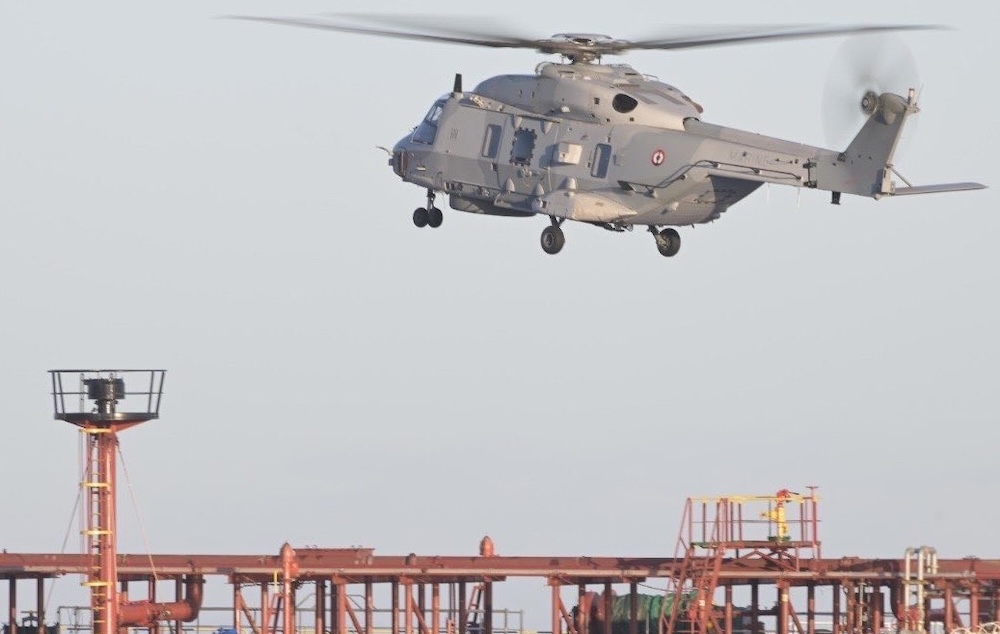 French navy boards false-flagged Russian aframax