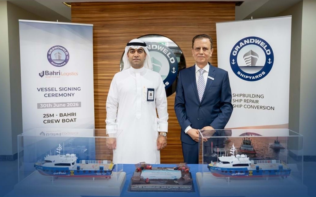 Bahri books pair of offshore support vessels at Grandweld